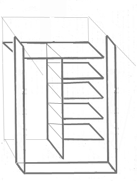 схема сборки шкафа 6